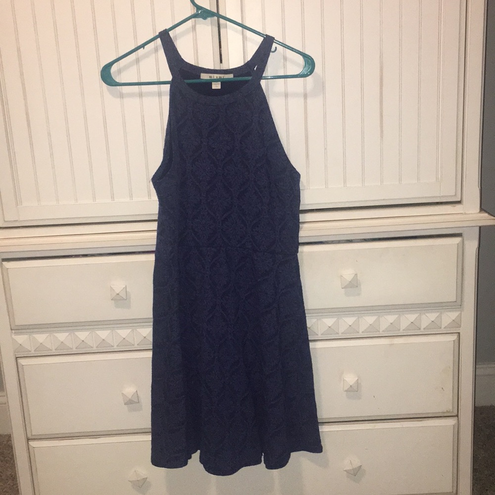Blue dress